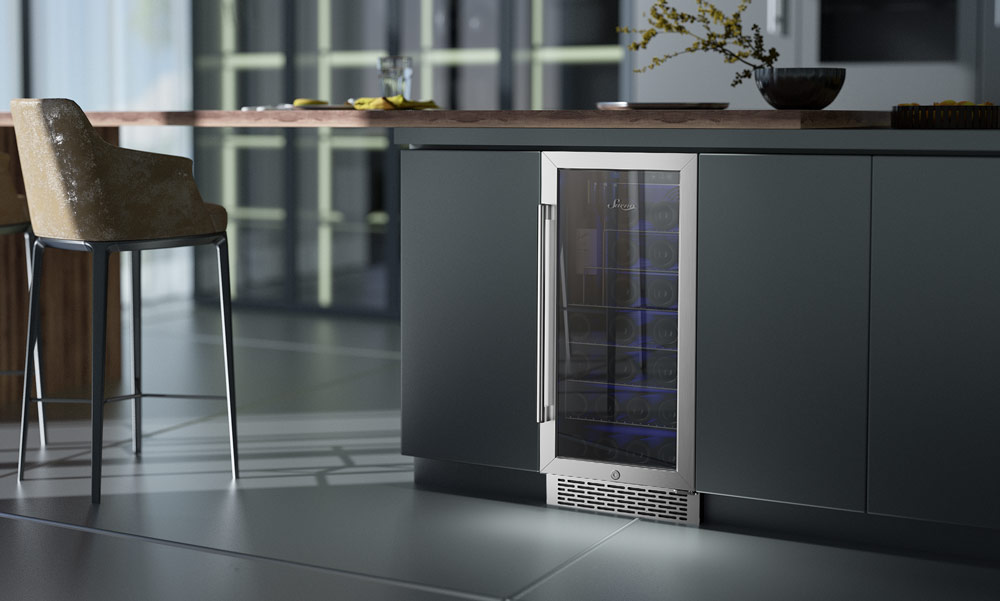 红酒柜产品摄影