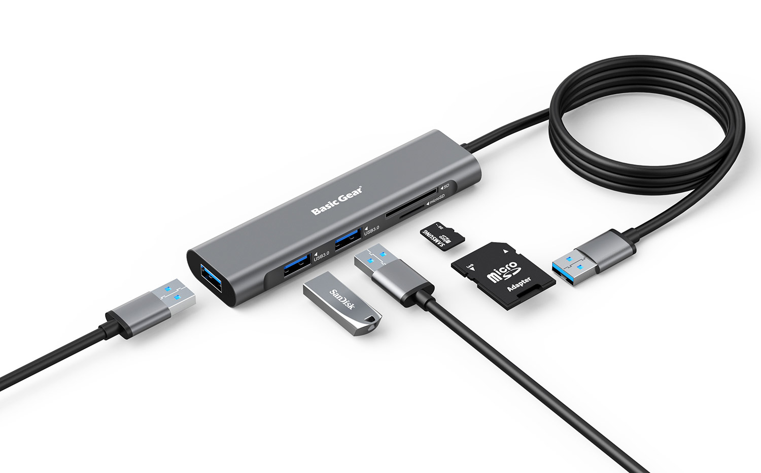 USB HUB产品摄影