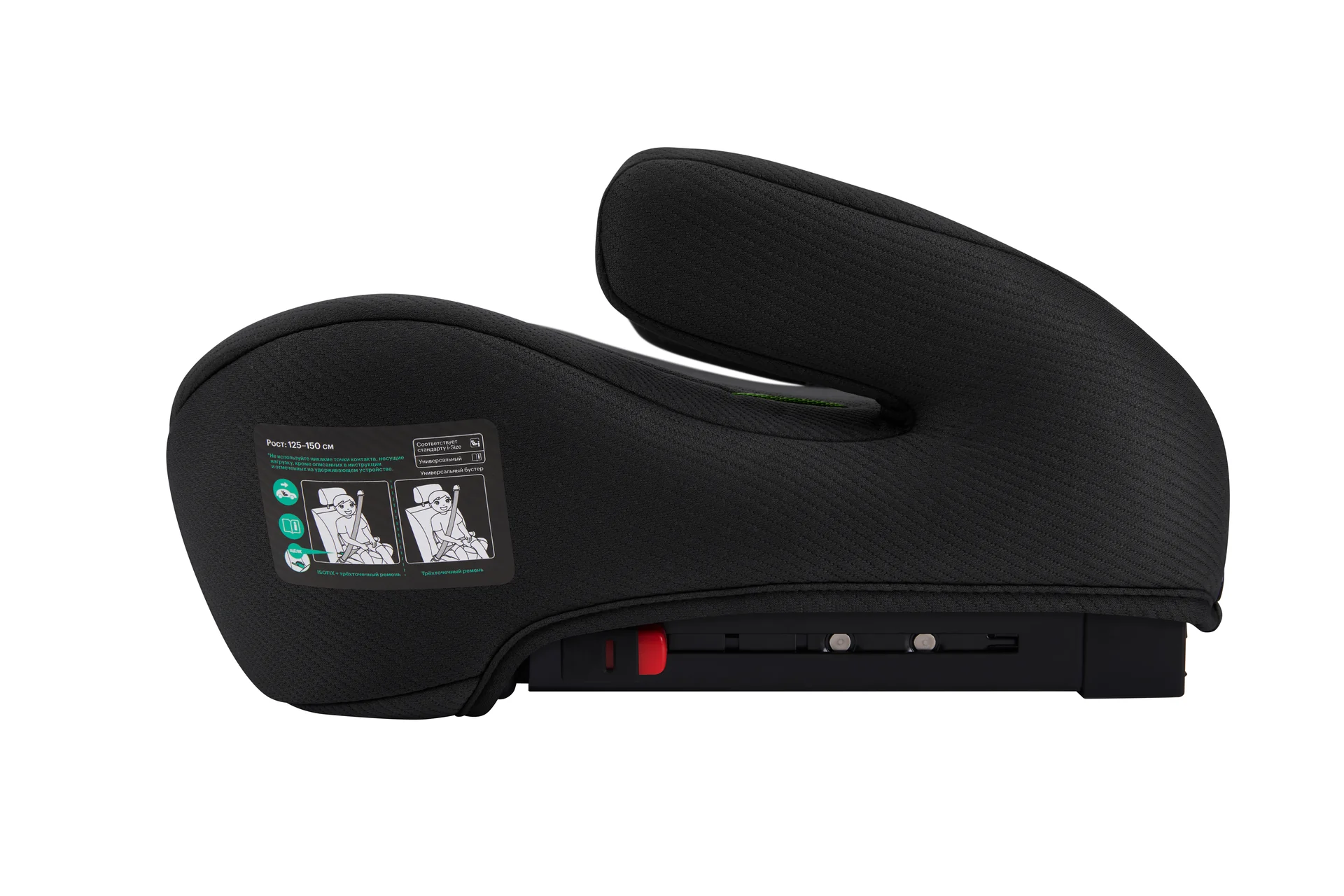 sunion 儿童安全座椅的白底产品摄影，覆盖多角度形态、ISOFIX 接口与面料细节。
