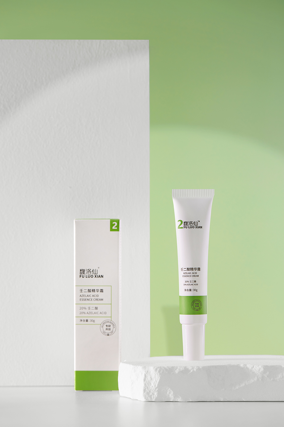 Fuluoxian Essence Face Mask Product Photography