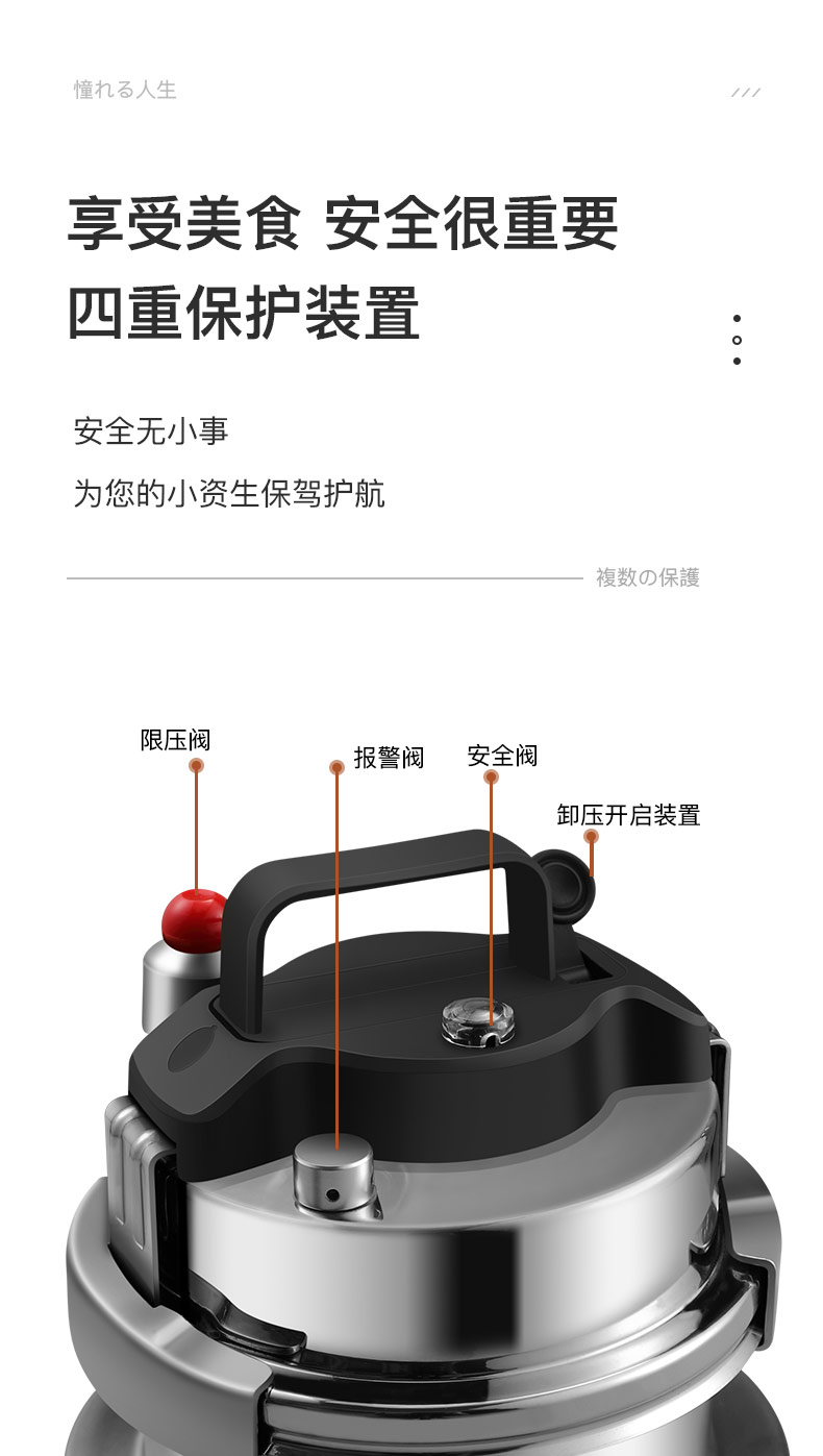 迷你高压锅产品摄影