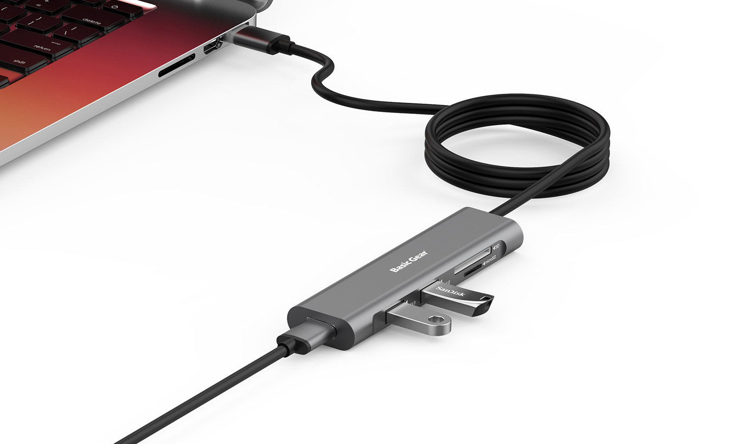 USB HUB产品摄影