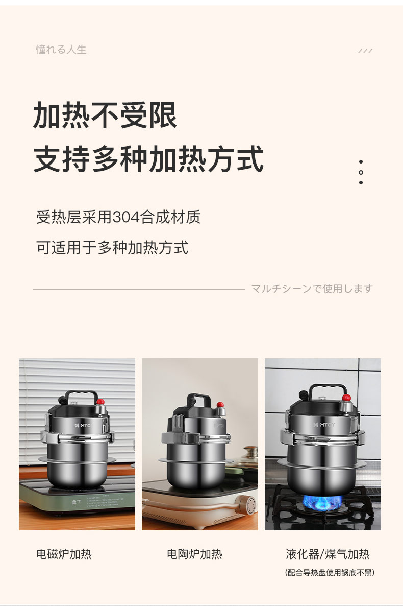 迷你高压锅产品摄影