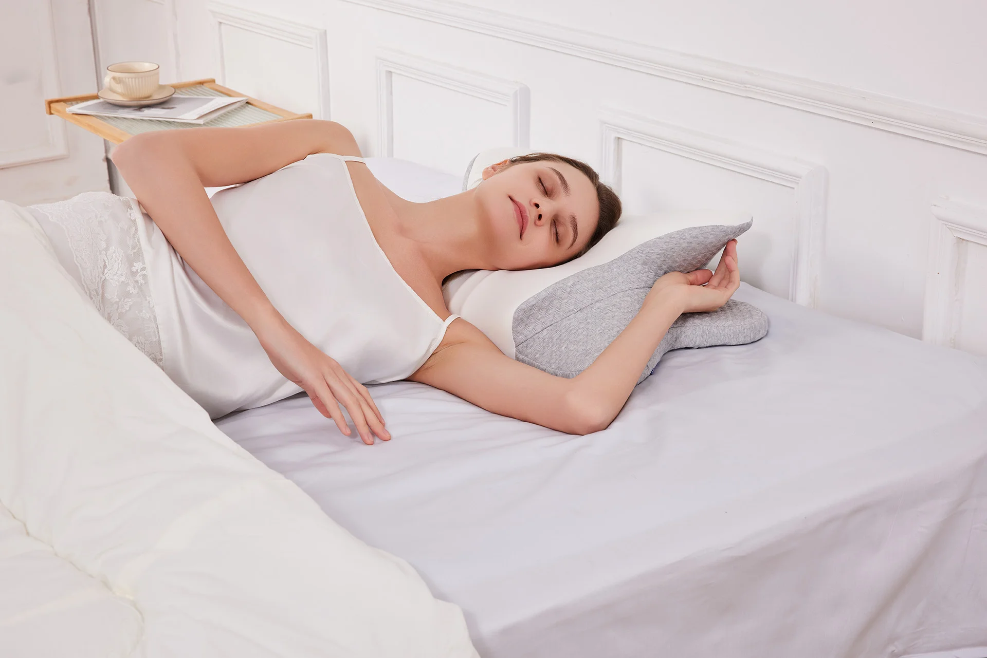 Memory Foam Pillow Lifestyle Photography