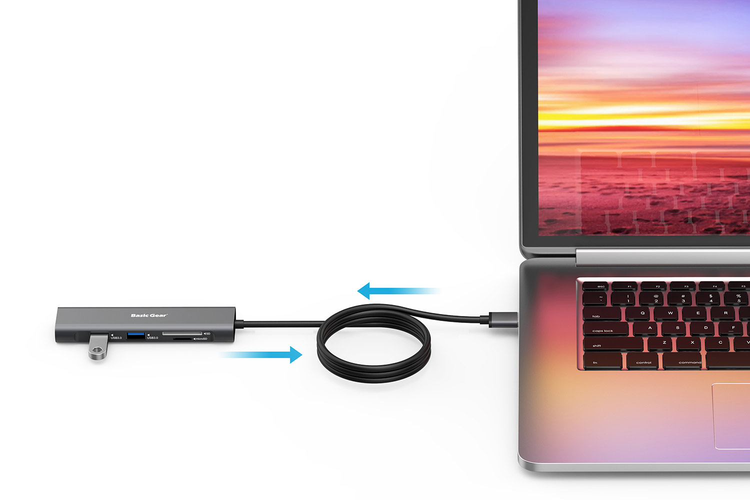 USB HUB产品摄影