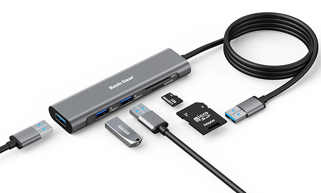 深圳USB HUB产品摄影，适用于Kickstarter及亚马逊等海外众筹和电商平台，展示产品细节与功能，提升品牌国际影响力。