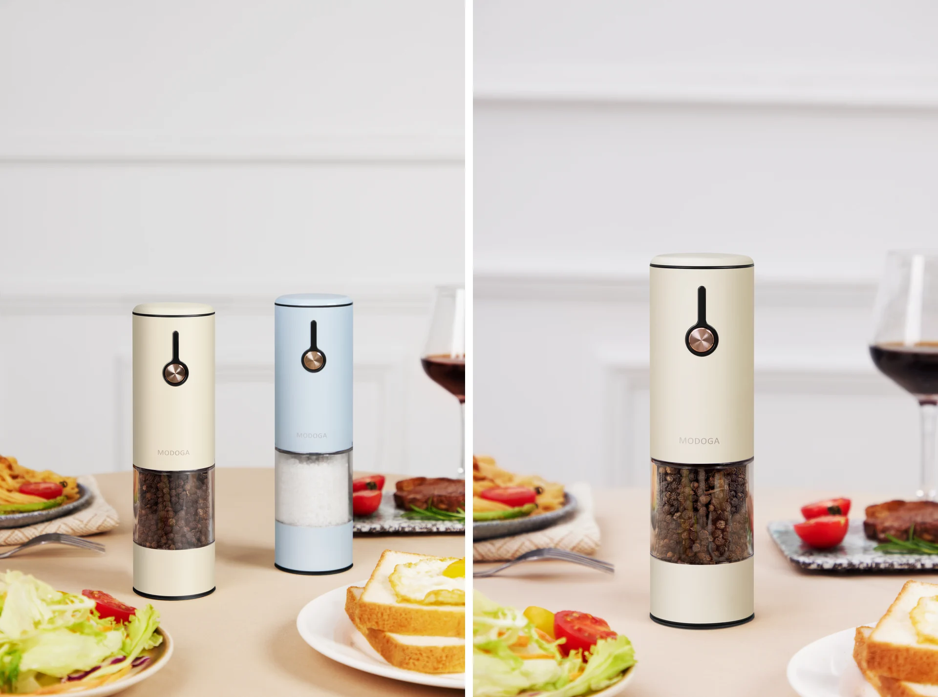 MODOGA 电动研磨器场景与美食摄影