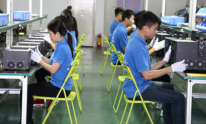 深圳玖牧视界为工业空间及生产车间提供高品质摄影服务，展现企业生产环境与设备特色。