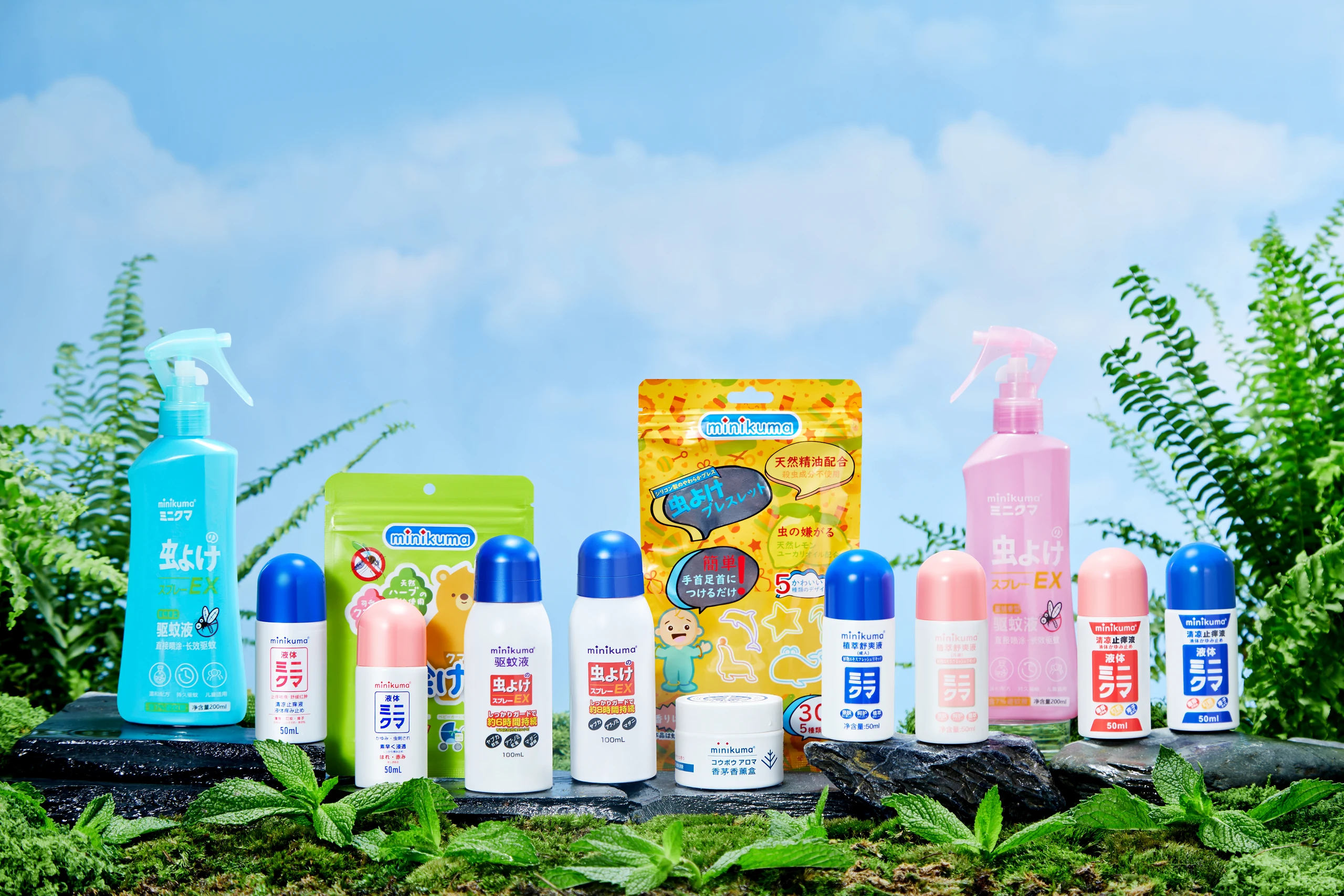 驱蚊用品系列静物摄影