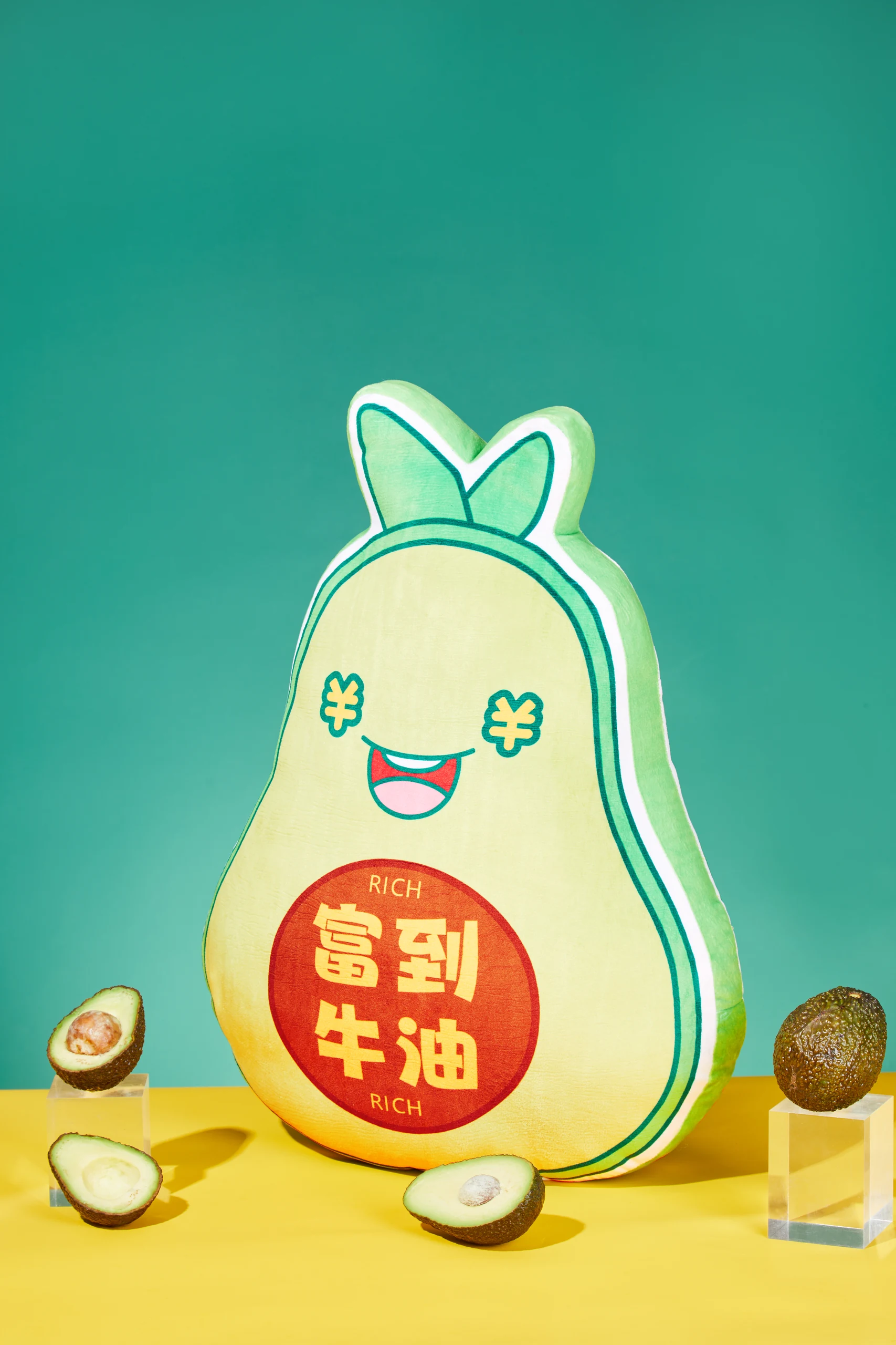 趣味造型抱枕彩色摄影