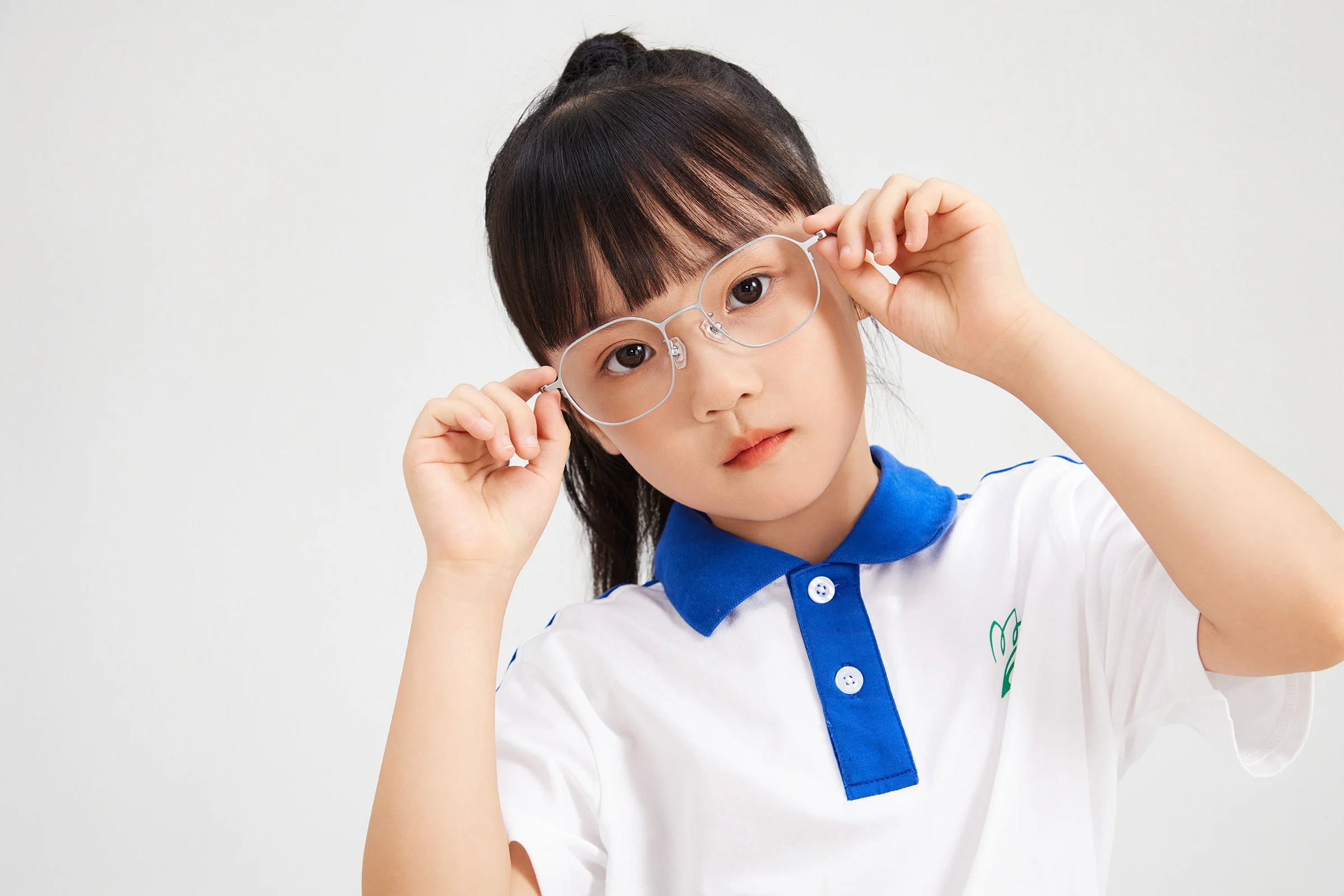 飒迈儿童眼镜拍摄｜眼镜品牌模特摄影